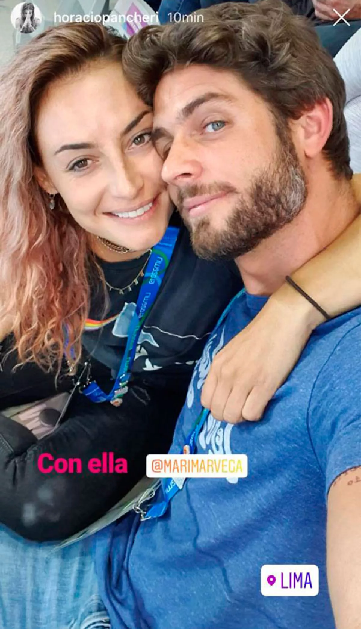 Marimar Vega y Horacio Pancheri 