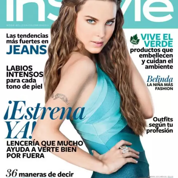La entrevista completa a Belinda está en la edición de febrero de InStyle.