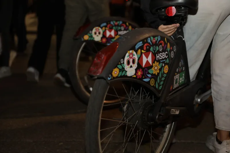 Paseo nocturno ECOBICI