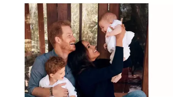 Archie, Harry, Meghan y Lilibet