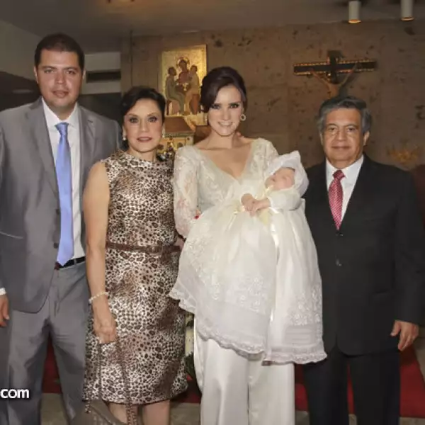 Rodrigo Gallardo, Lupita Islas, Angélica Venegas, Inés Gallardo y Eduardo Venegas