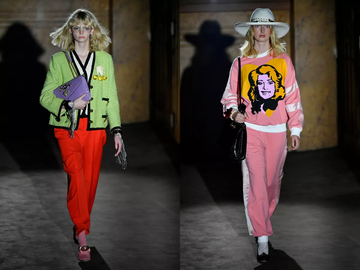 Gucci show, Runway, Spring Summer 2019, Paris Fashion Week, France - 24 Sep 2018