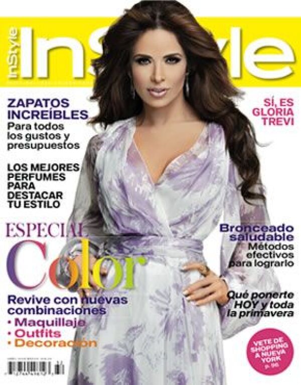 El artículo completo y la sesión de fotos están en la edición de abril de la revista InStyle.