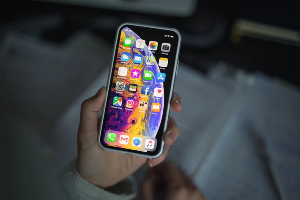 iPhone XS With Protective Case