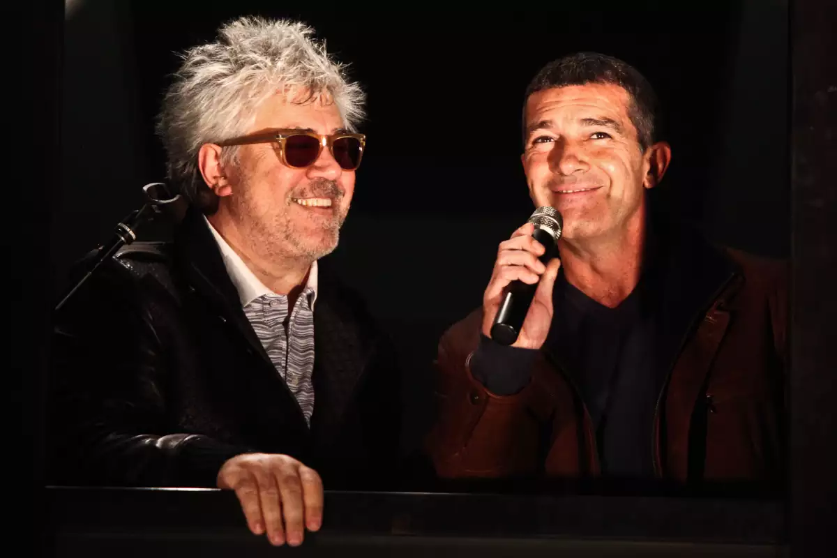 Pedro Almodóvar y Antonio Banderas