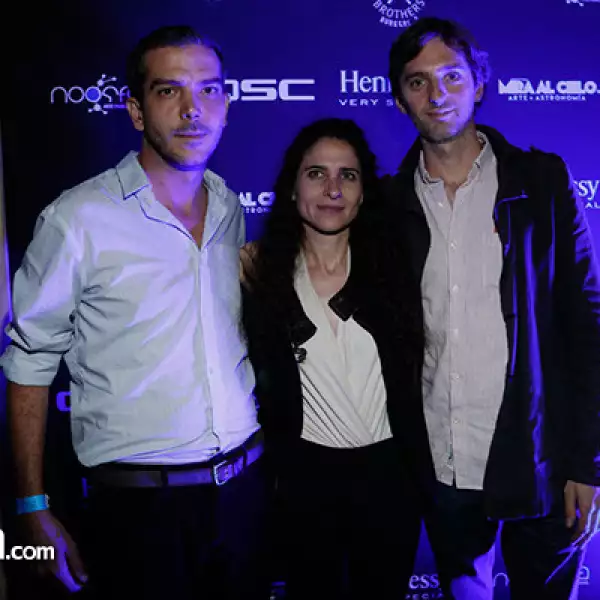 Diego Favarolo, Meria Bulos y Alejandro Novakovich.