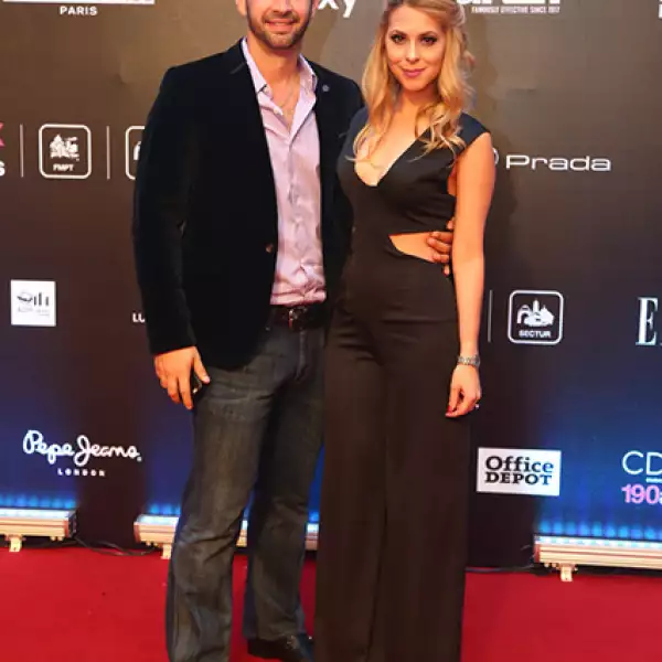 Carlos Abraham y Vero Díaz