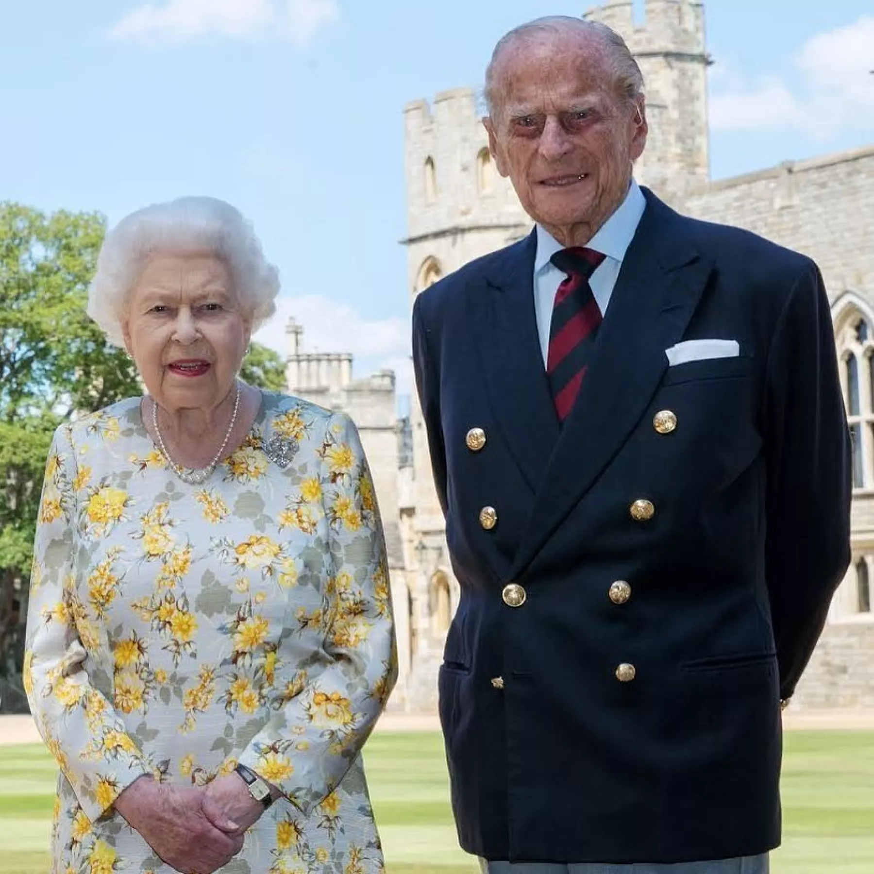 Reina Isabel II y el duque de Edimburgo
