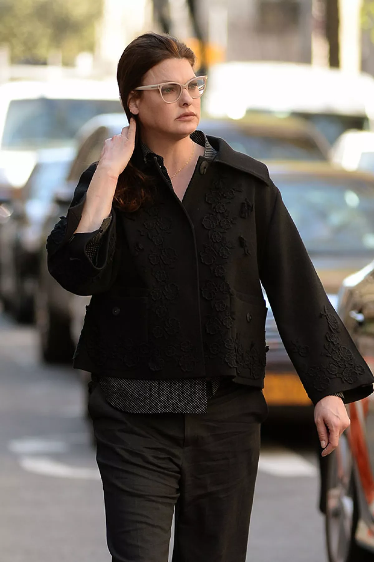 La supermodelo lució irreconocible por las calles de Nueva York.