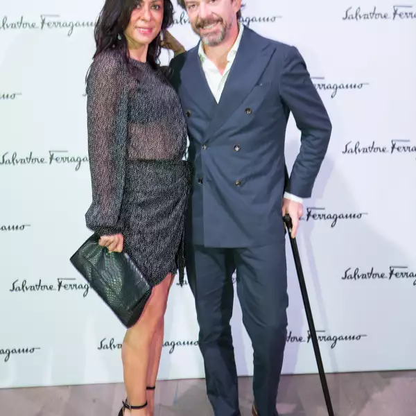 Presentación de la nueva colección de zapatos Ferragamo