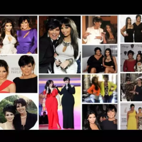 Kim Kardashian y Kris Jenner.
