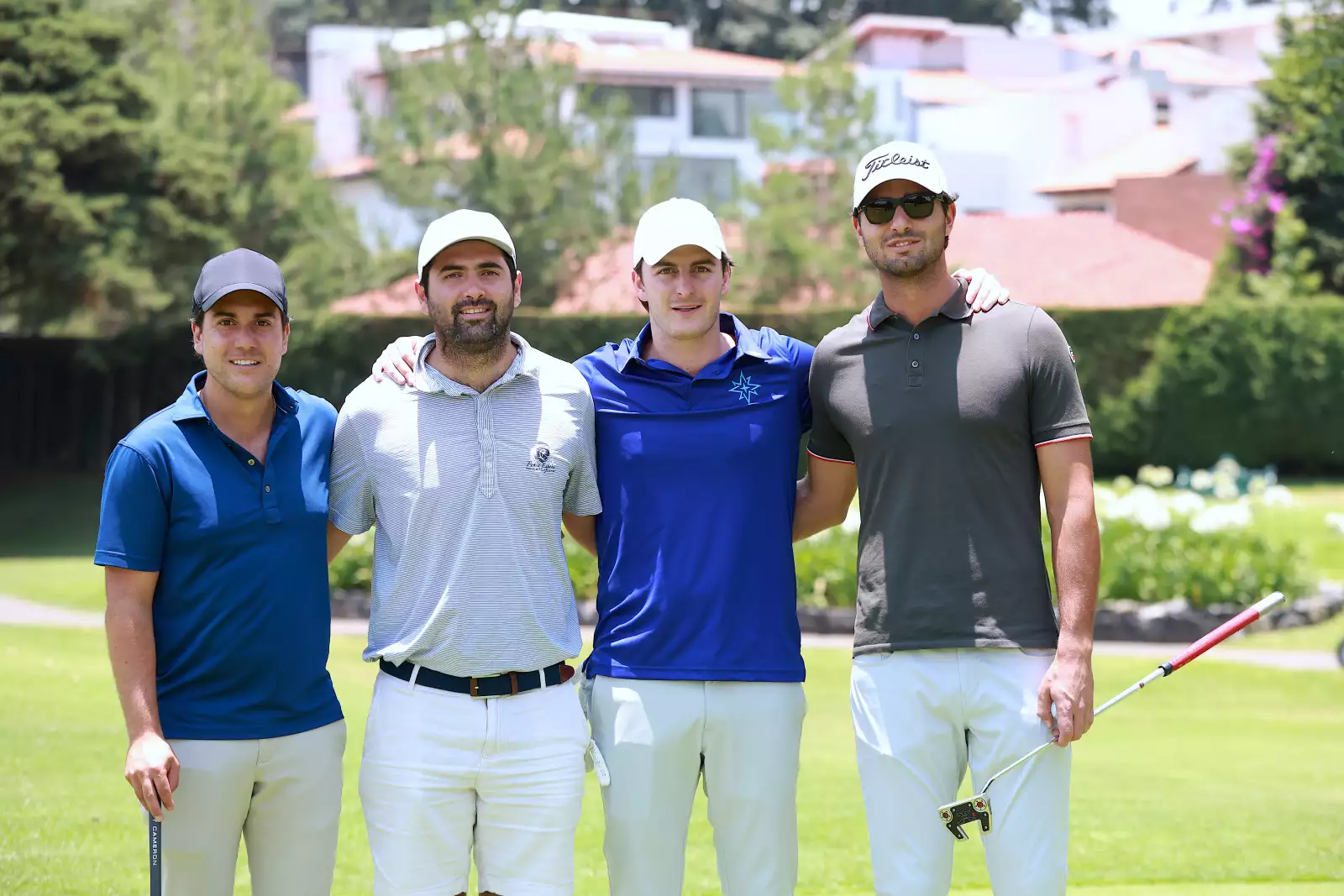 Álvaro Lebois, Patricio Vargas , Santiago Prado  y Rodrigo Chec