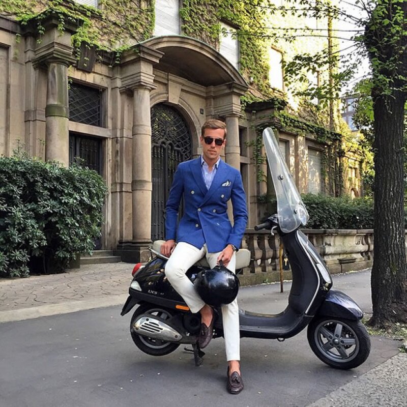 El italiano Filippo Cirulli tiene casi 90 mil followers en Instagram.