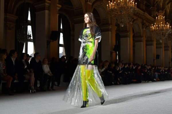Balmain show, Runway, Fall Winter 2018, Paris Fashion Week, France - 02 Mar 2018