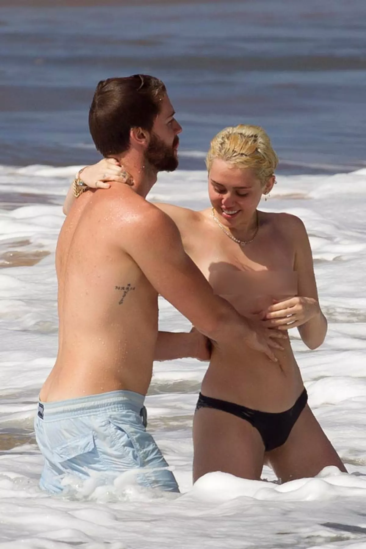 Tanto Patrick como Miley se veían muy enamorados.