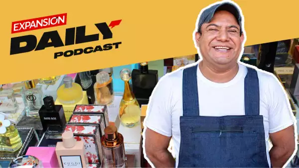Expansión Daily, 26 de noviembre 2021 (banner promocional del mejor podcast de noticias en México en Spotify)