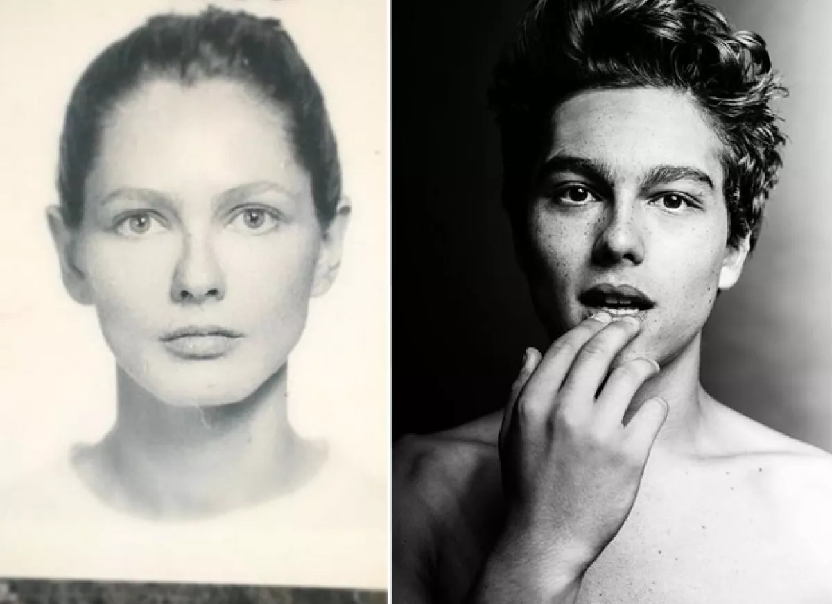 Es innegable el parecido que Sergio Mayer Mori tiene con su abuela.