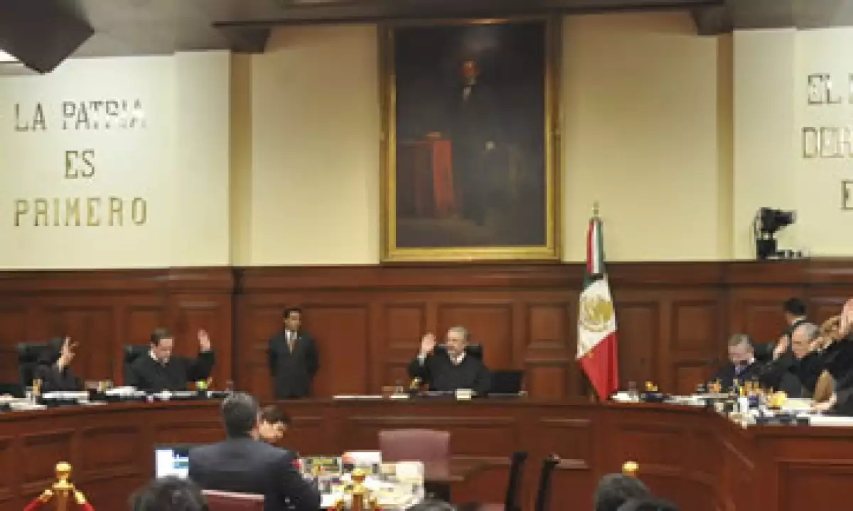 Los ministros de la Suprema Corte de Justicia de la Nación avalaron la reforma a la Ley Federal del Trabajo. (Foto: Cuartoscuro )