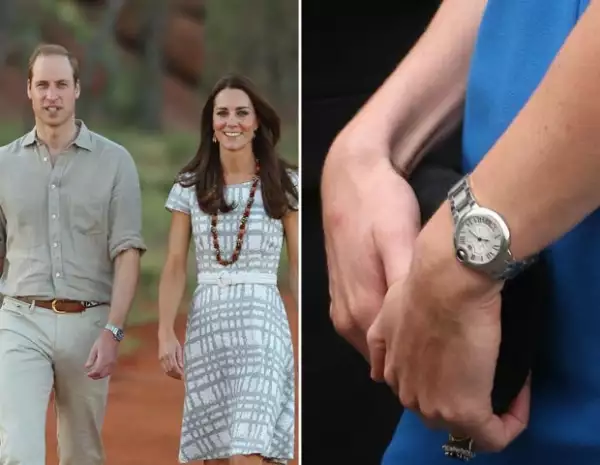 Guillermo regaló a Kate un reloj por su tercer aniversario. Este hace juego con su anillo de compromiso.