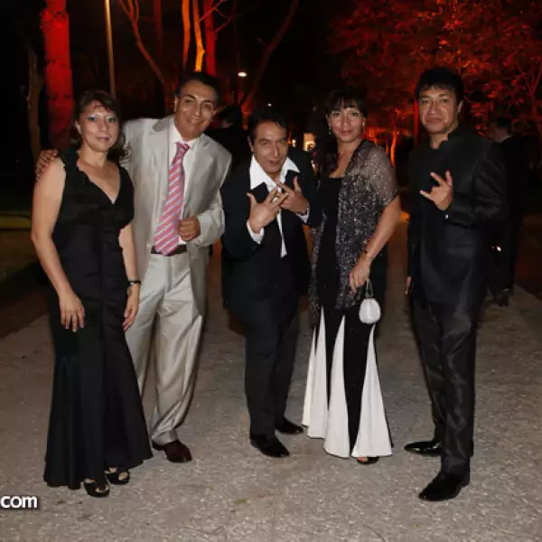 Cristina, José Alfredo, Elías, Guadalupe y José Mejía