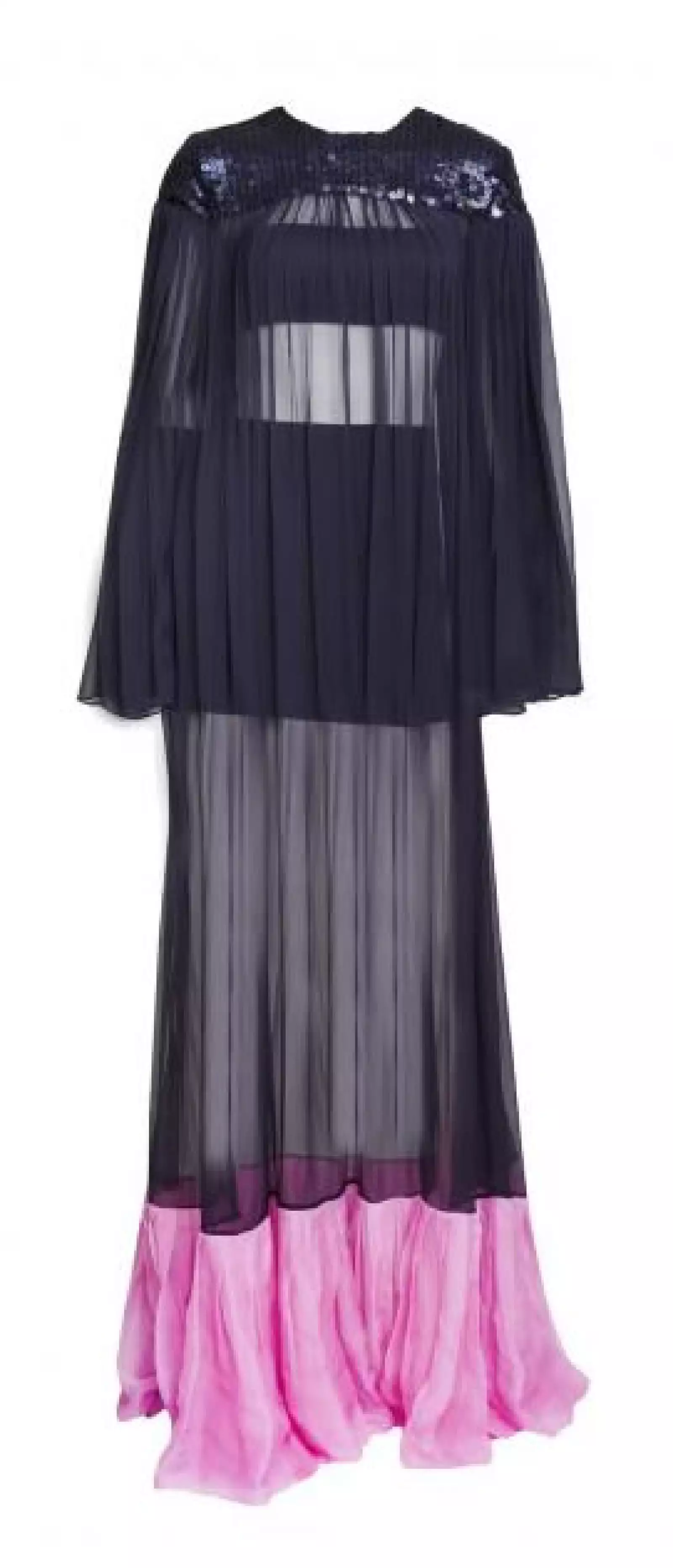 Para las amantes de las transparencias, atrévete a llevar este vestido de Kris Goyri.