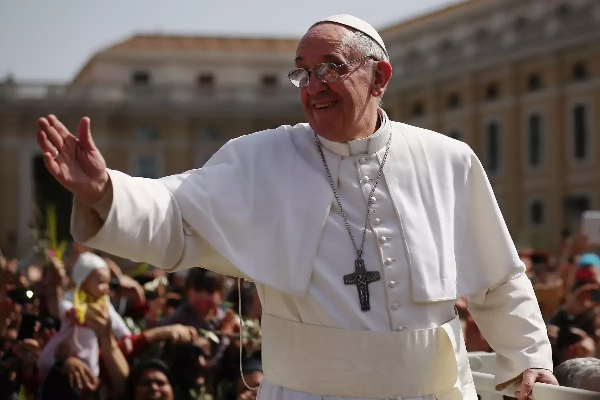 Pope Francis Conducts The Palm Sunday Celebrations In St Peter's Square