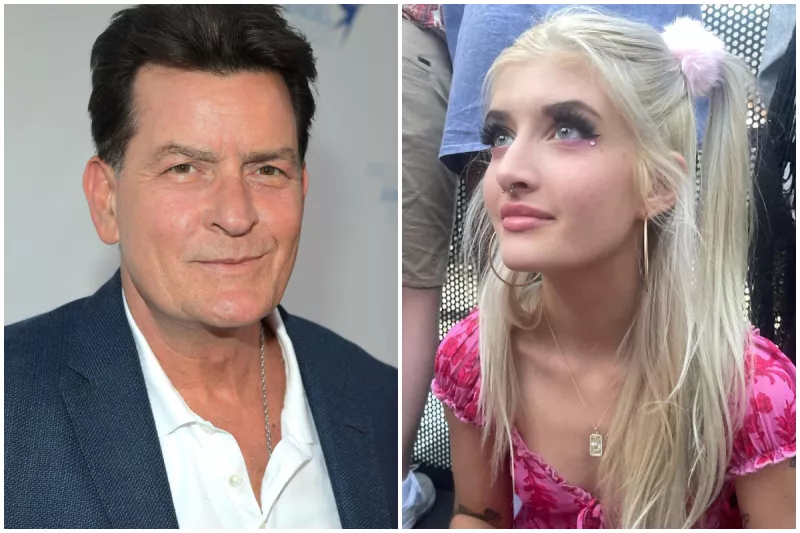 Charlie Sheen y su hija