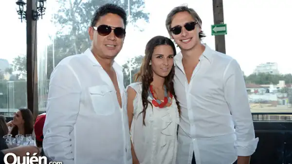 Fernando García, Rocío Funtanet y Sergio de Landeros