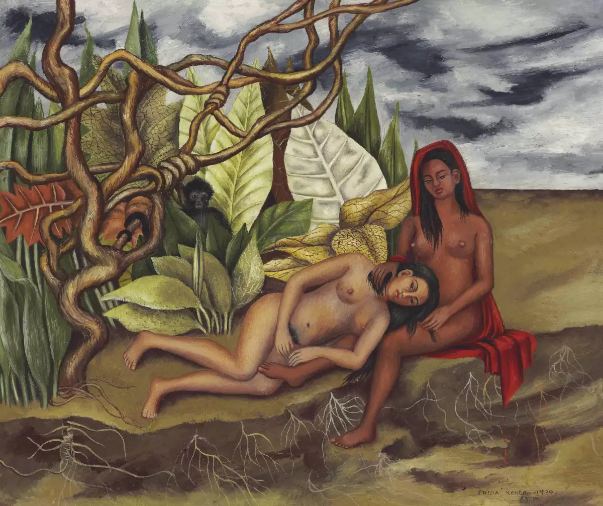 DOS DESNUDOS EN EL BOSQUE .jpg