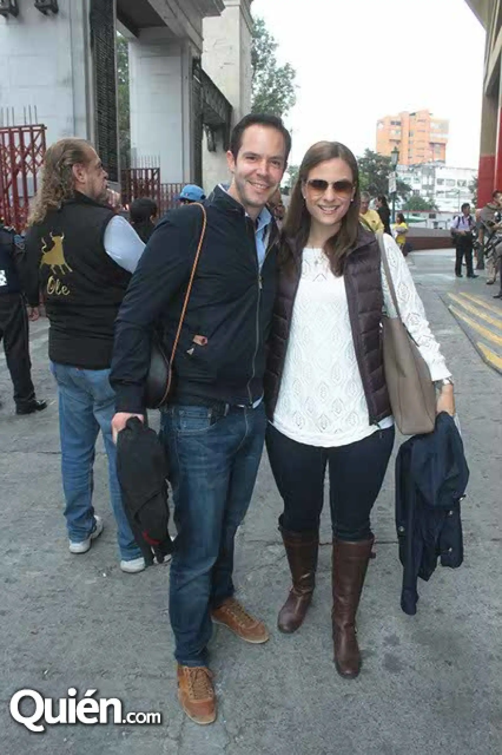 Sergio Pérez y Paloma Ortiz