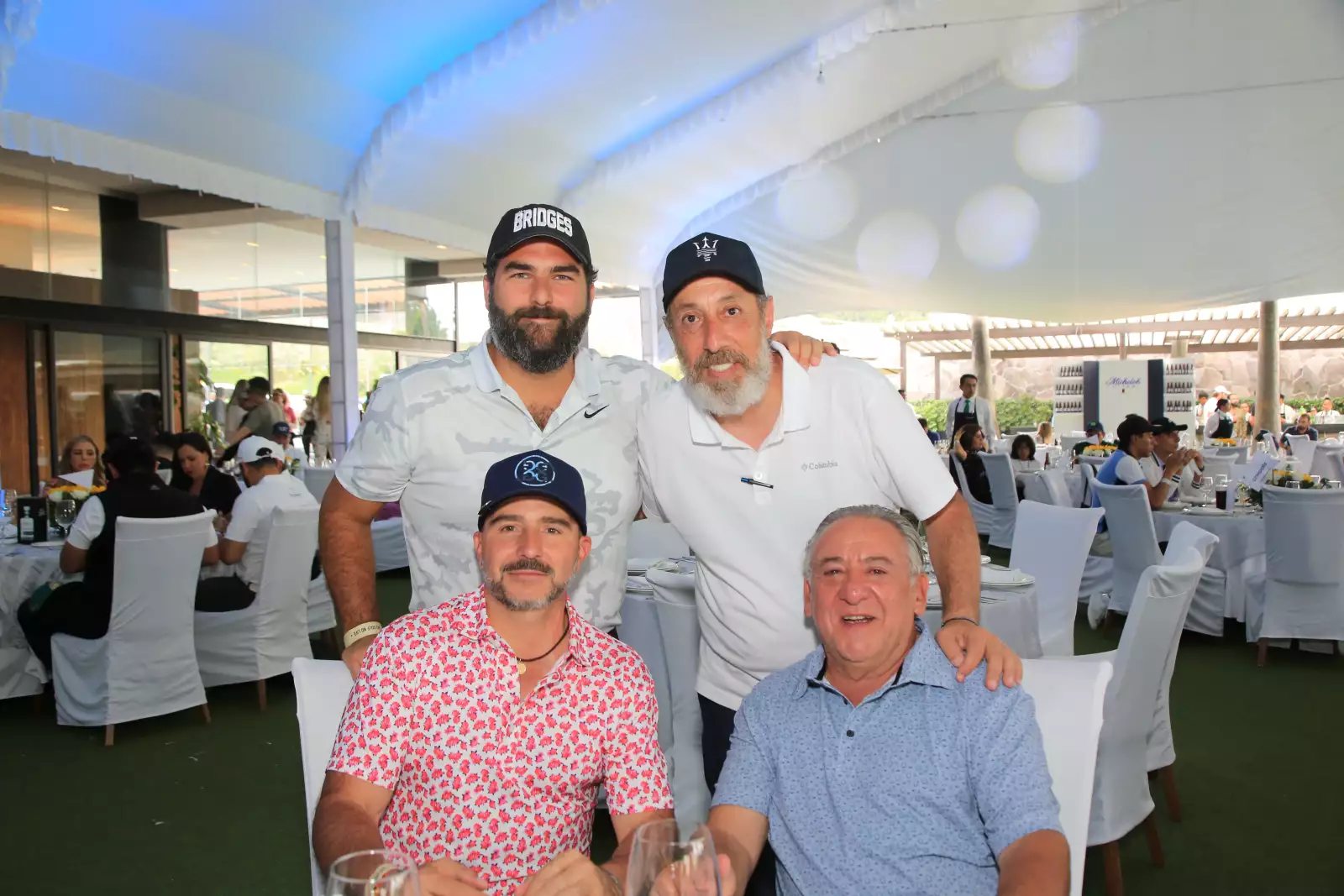 Pablo Funtanet,  Moisés Alfie, Gustavo Rosado y Carlos Atri 