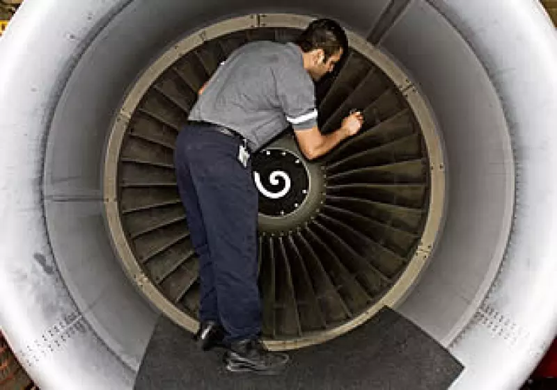 MRO Services de Mexicana tratará de crecer, como mínimo, un 35% en el 2010.  (Foto: Ernesto Ramírez)
