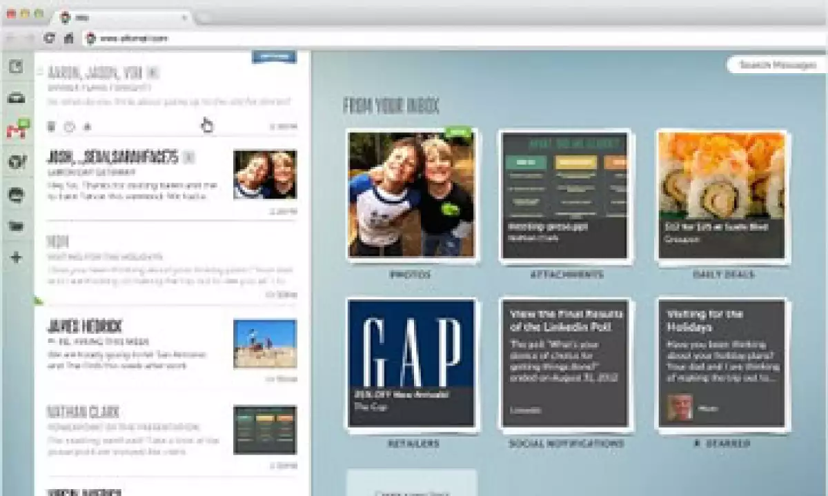 Alto tiene un diseño estilizado sin publicidad que fue creado teniendo en mente al iPad.  (Foto: Cortesía CNNMoney)