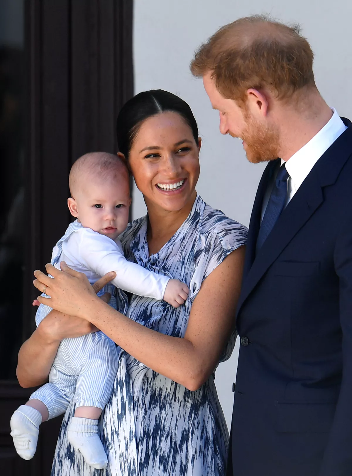 Archie Harrison y Meghan Markle