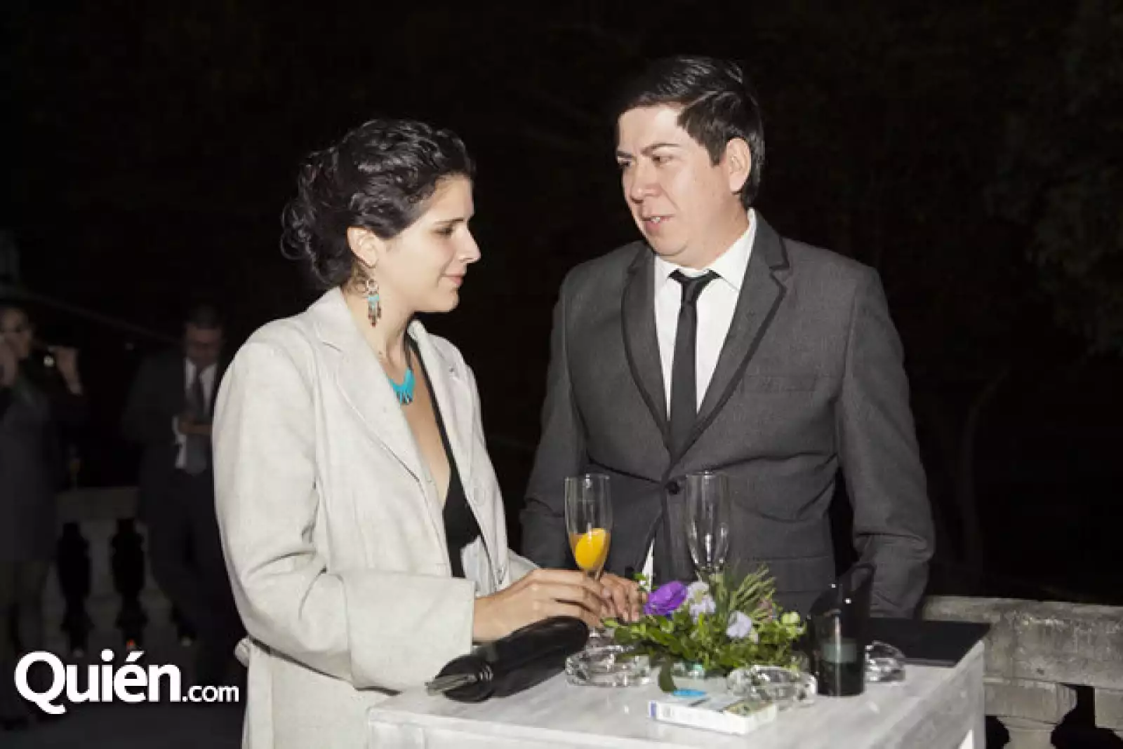 Giovanna Boffa y Adrián Palomino