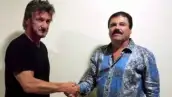 Sean Penn y el entonces prófugo el 2 de octubre. (Foto: Rollingstone.com)