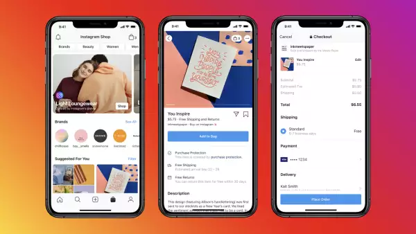 Y puedes ir de shopping a Facebook e Instagram.