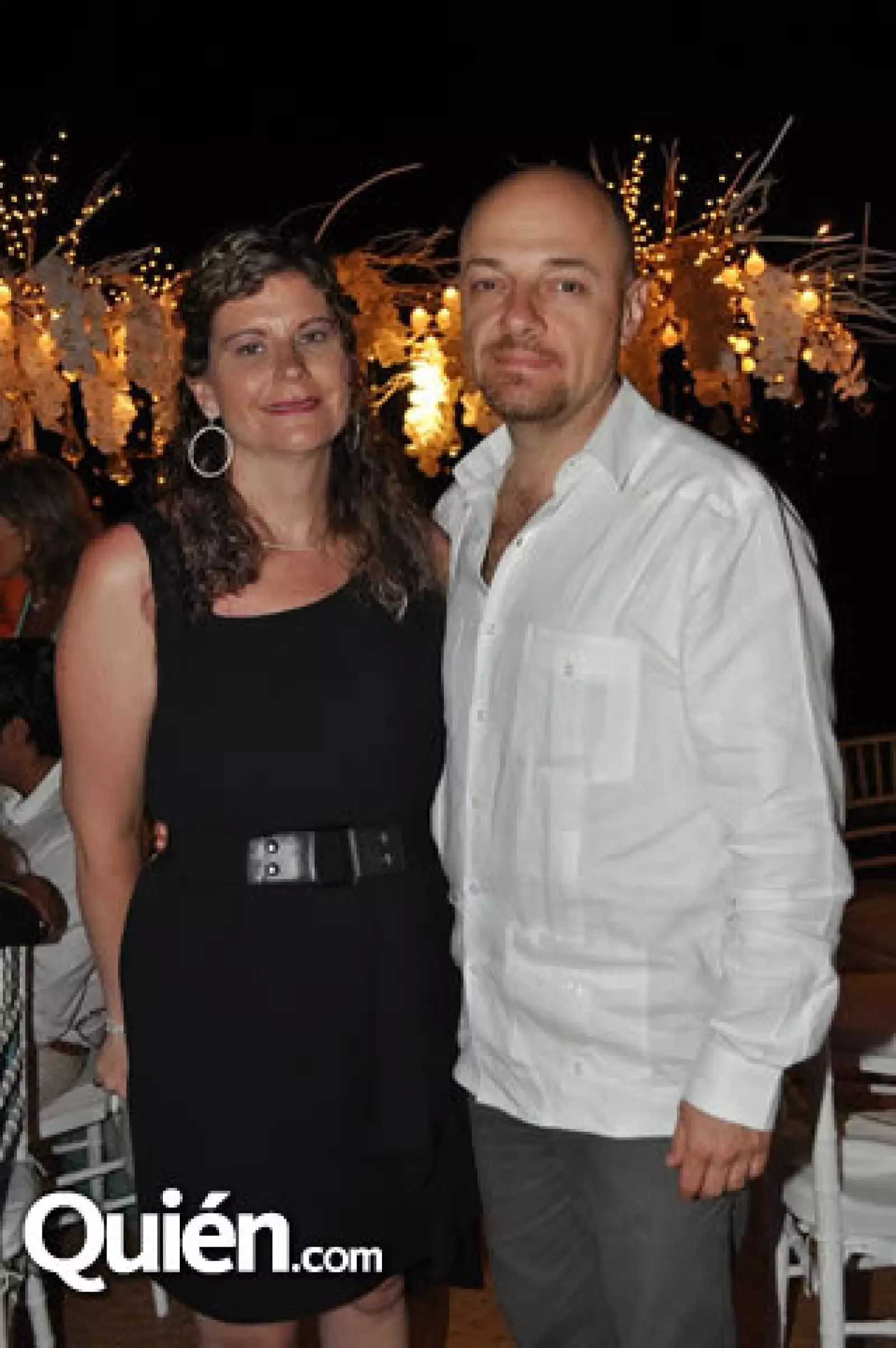 Claudia Álvarez y Luis Rivera