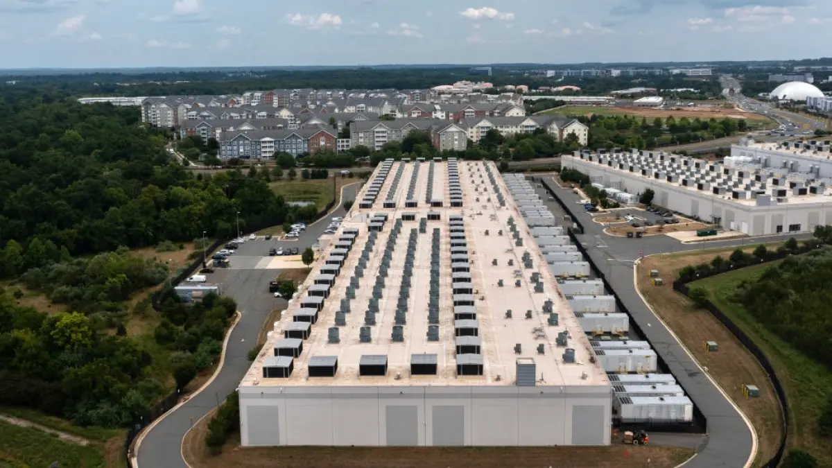 Major Cluster Of Data Centers Inhabit Northern Virginia