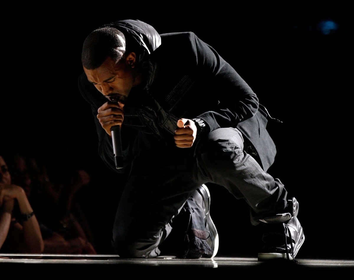 Kanye West en los Grammy de 2008