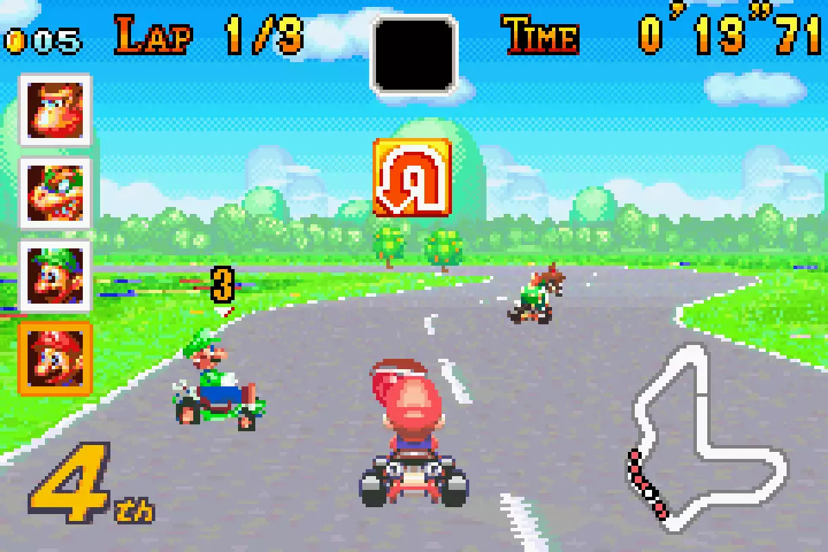 Super Mario Kart.