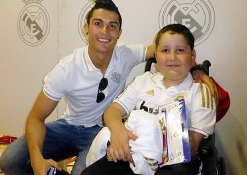 Cristiano intentó salvar la vida de este niño pero fue demasiado tarde.