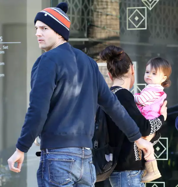 Wyatt Isabelle Kutcher cumplió a finales de septiembre 1 año.