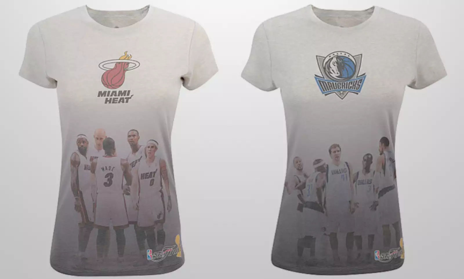 Las mujeres también pueden apoyar a su equipo favorito. Estas ‘t-shirts’ tienen un costo de 29.99 dólares más envío.