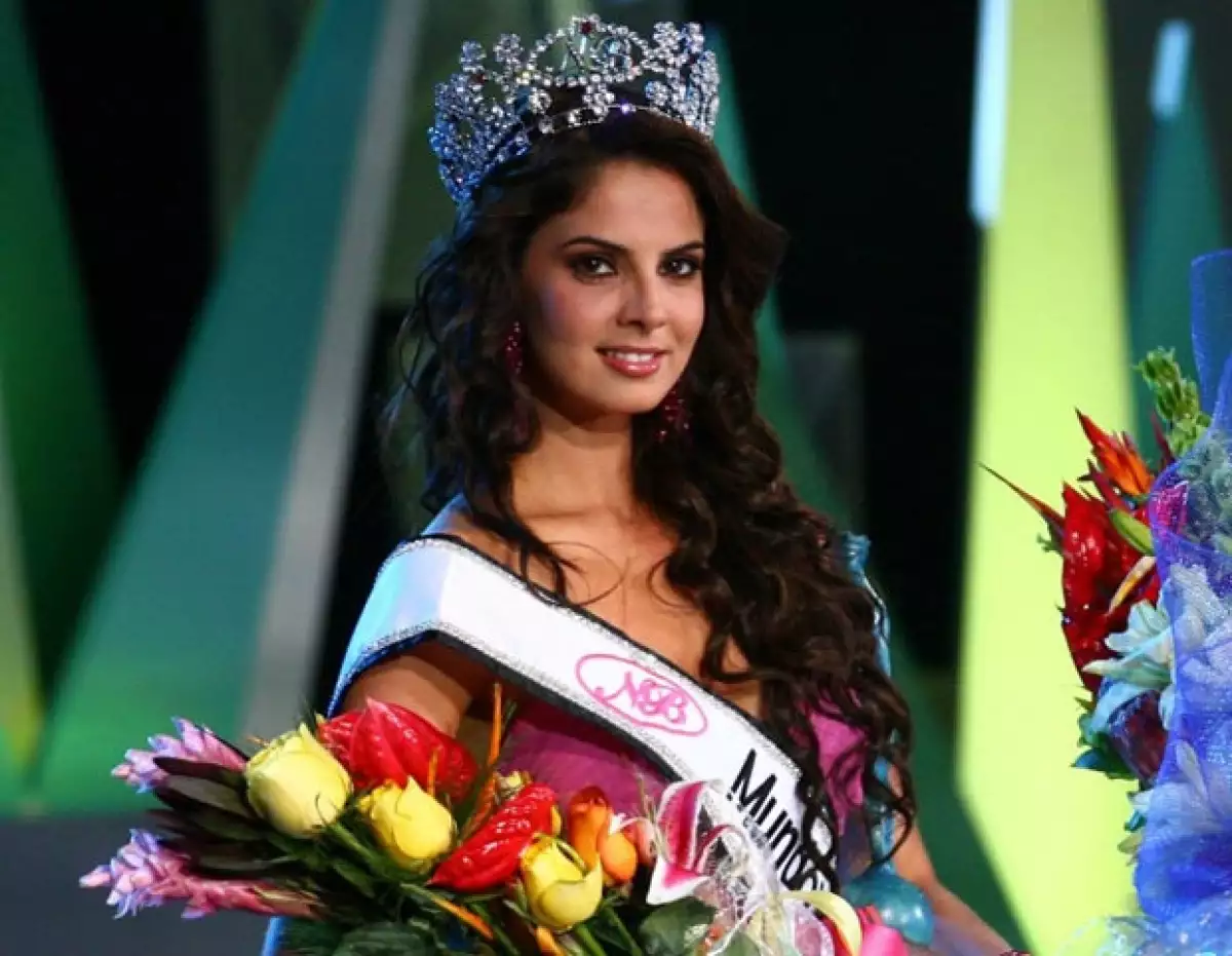 Mariana Berumen Reynoso, de León, Guanajuato, fue designada Nuestra Belleza Mundo