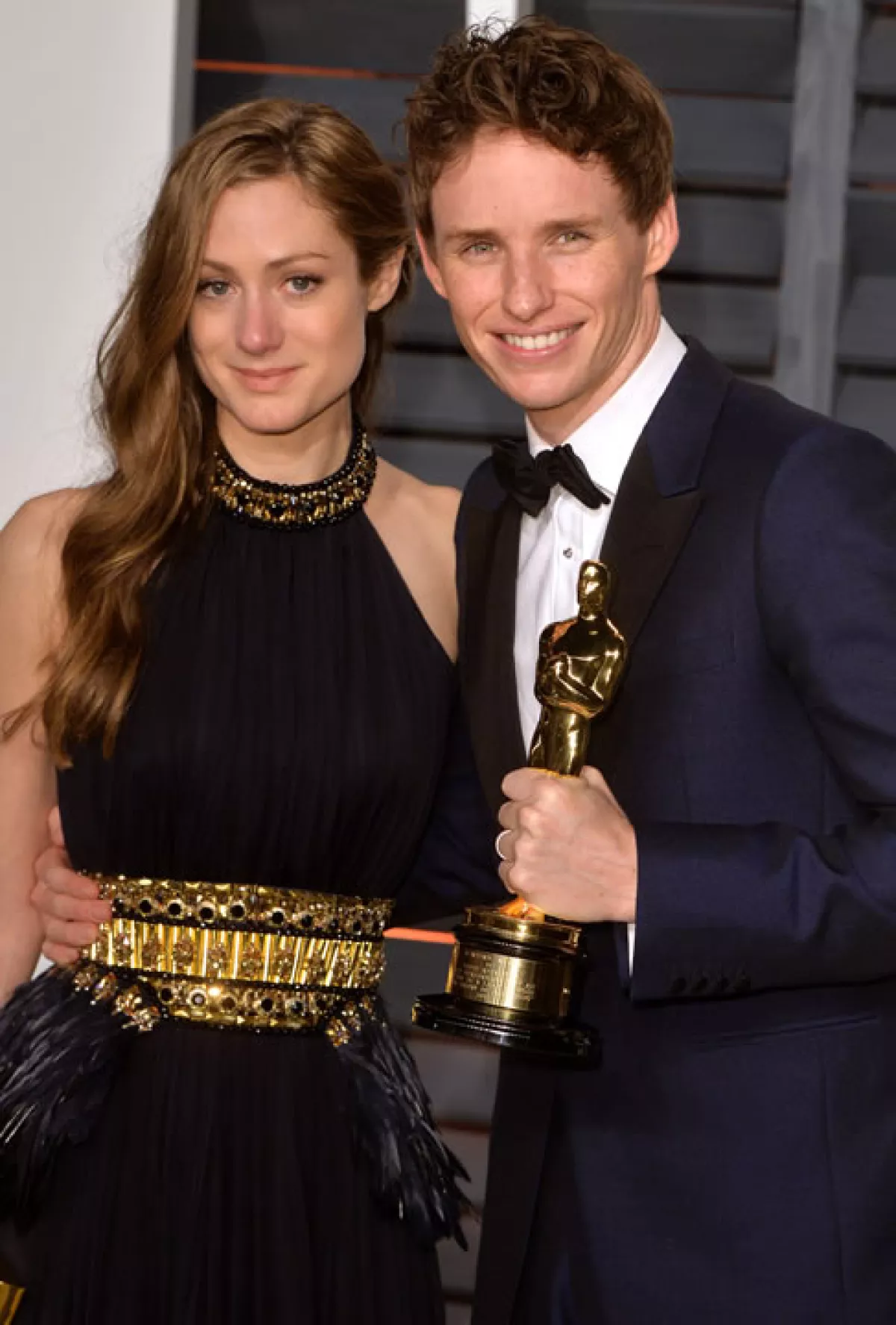 Hannah Bagshawe y Eddie Redmayne
