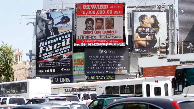 Recompensa por Caro Quintero