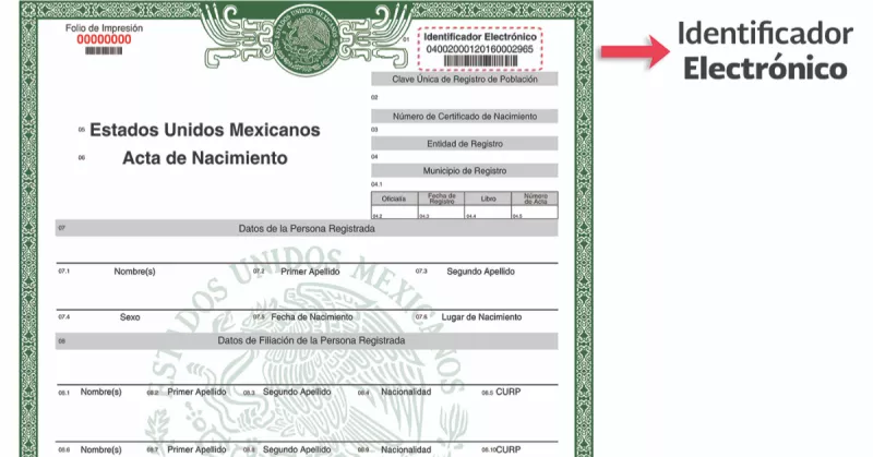 Tu acta de nacimiento tiene código QR, ¿para qué es y qué datos contiene?