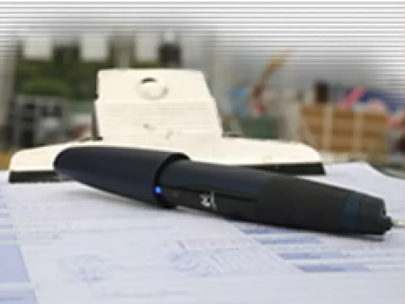 La pluma digital envía los datos escritos vía Internet (Foto: Cortesía Grupo Consult)