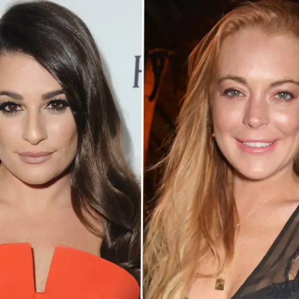Lea Michele y Lindsay Lohan tienen 29 años, sin duda, la polémica vida de la pelirroja ha afectado su imagen.